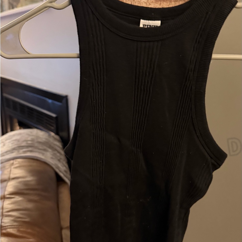 Victoria's Secret Black Crop Top